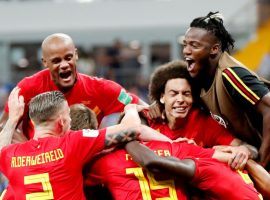 Belgium celebrated their comeback victory against Japan, but will need a better effort to beat Brazil. (Image: Getty)