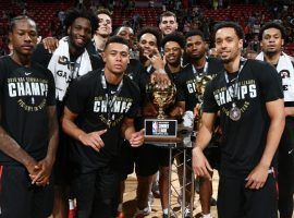 The Portland Trail Blazers beat the Los Angeles Lakers on Tuesday to win the NBA Summer League championship. (Image: Sporting News)