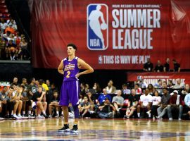 Lonzo Ball was the biggest draw at the 2017 NBA Summer League in Las Vegas, where he led the Los Angeles Lakers to the tournament championship. (Image: NBA.com)