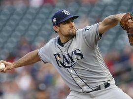 The Tampa Bay Rays traded pitcher Nathan Eovaldi to the Boston Red Sox on Wednesday. (Image: Jim Mone/AP)