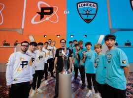 The Philadelphia Fusion will meet the London Spitfire in the first Overwatch League Grand Finals. (Image: Overwatch League/Twitter)