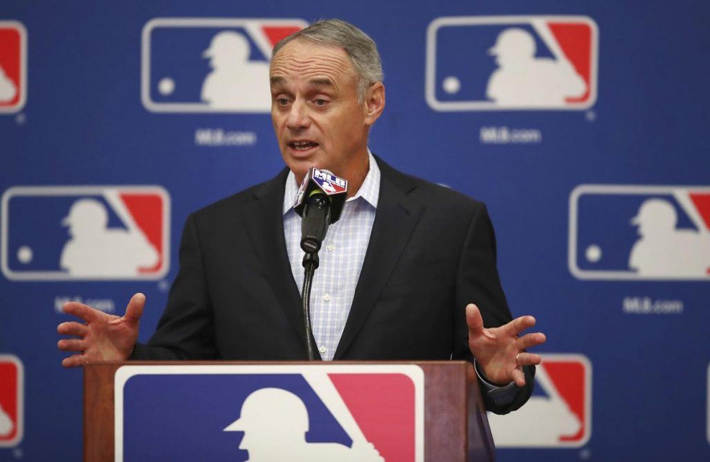 Rob Manfred sports betting