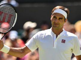 Roger Federer had little trouble in his first round match against Dusan Lajovic at the 2018 Wimbledon tennis tournament in London, England. (Image: AFP)