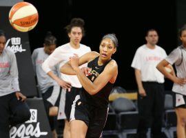 Rookie A’ja Wilson is a big reason the Las Vegas Aces have had success this season. (Image: Las Vegas Review-Journal)