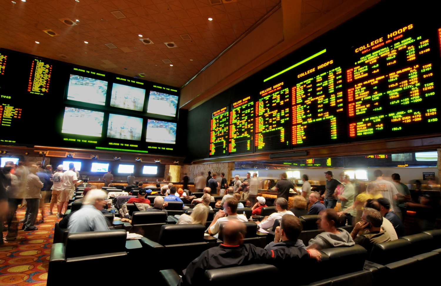 Mirage Race and Sports Book in Las Vegas