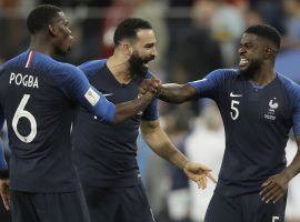 France could very well be celebrating a World Cup after their match with Croatia. (Image: AP)