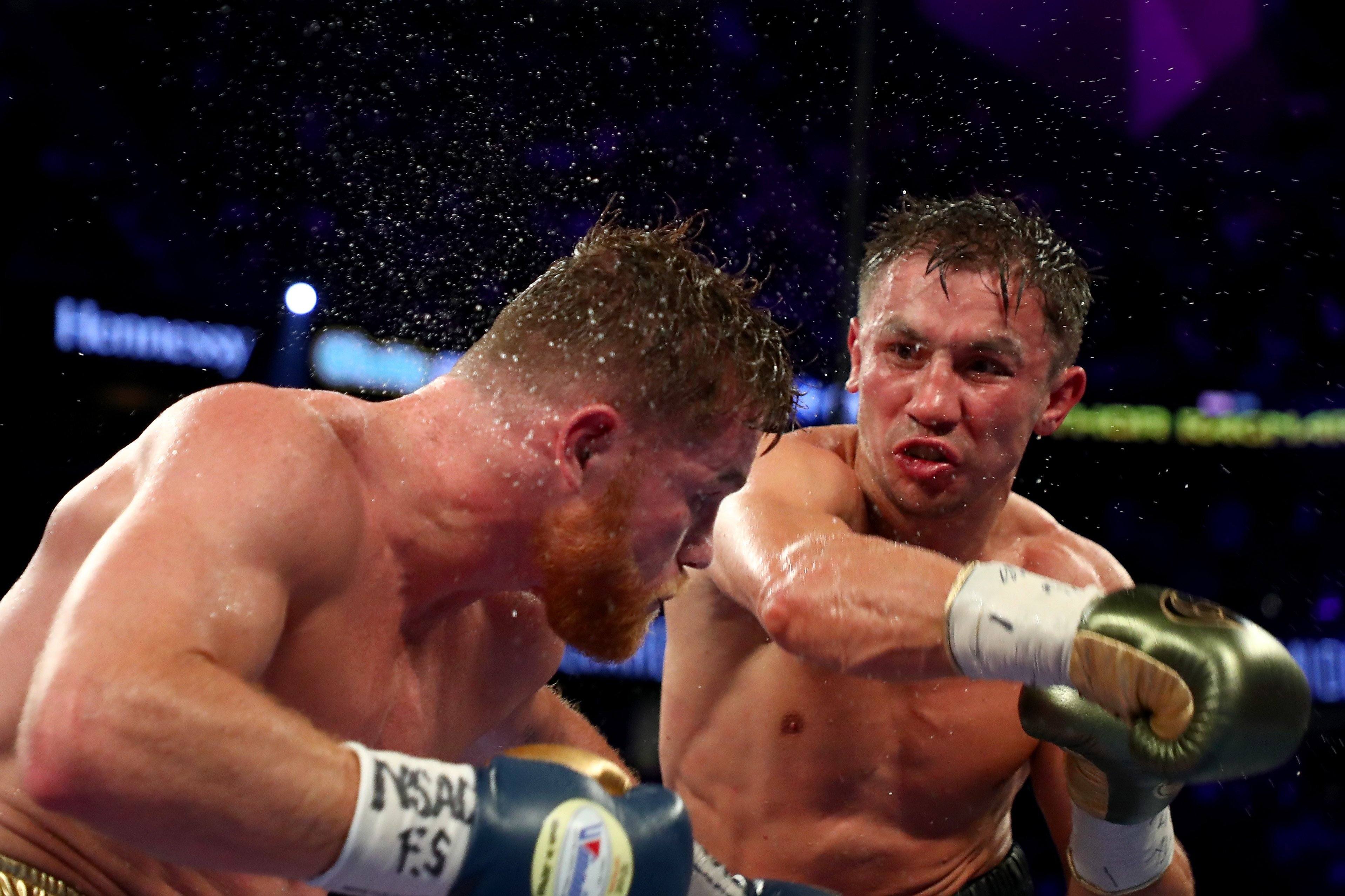 Canelo Alvarez and Gennady Golovkin