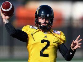 Former first-round NFL draft pick Johnny Manziel was traded from the Hamilton Tiger-Cats to the Montreal Alouettes on Sunday.