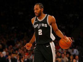 San Antonio Spurs forward Kawhi Leonard was traded to the Toronto Raptors on Wednesday. (Image: Getty)