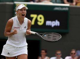 No. 11 seed Angelique Kerber is the highest ranked player remaining in the women’s bracket at Wimbledon. (Image: AFP)