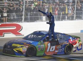 Kyle Busch has won at the New Hampshire Motor Speedway three times, and is looking for a fourth at the Foxwoods Resorts Casino 301. (Image: AP)