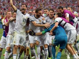 Russia has been the surprise of the World Cup, and will face Croatia in Saturday’s final quarterfinal match. (Image: Peter Powell, EPA-EFE)