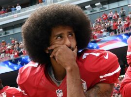 Colin Kaepernick alleges that NFL owners colluded to keep him from getting a job in the league because of his role in starting protests during the national anthem. (Image: Getty)