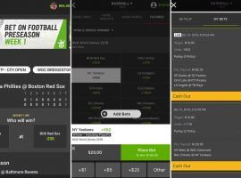 DraftKings officially launched its mobile sportsbook product in New Jersey on Monday after receiving regulatory approval. (Image: DraftKings)