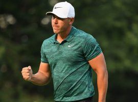 Brooks Koepka held off Tiger Woods and Adam Scott to win the 2018 PGA Championship at Bellerive Country Club. (Image: Getty)