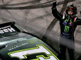 Kurt Busch grabbed his first win of the 2018 NASCAR Cup Series season and clinched a playoff spot with his win Saturday at Bristol Motor Speedway. (Image: NBC Sports)