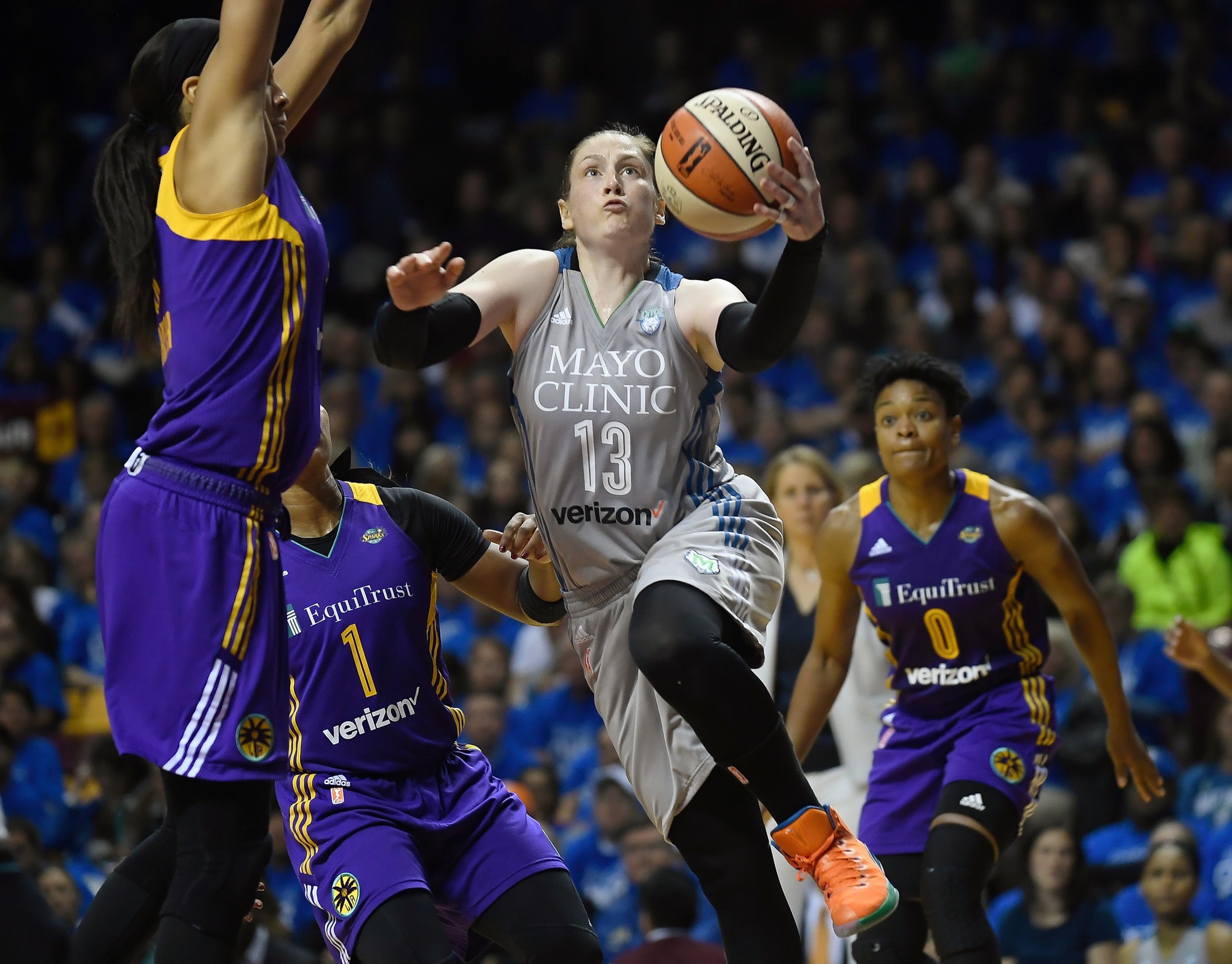 WNBA playoffs Lynx Sparks