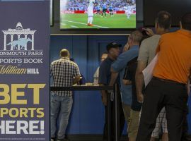 William Hill already operates sportsbooks in four states, including this one at Monmouth Park in New Jersey. (Image: Doug Hood)