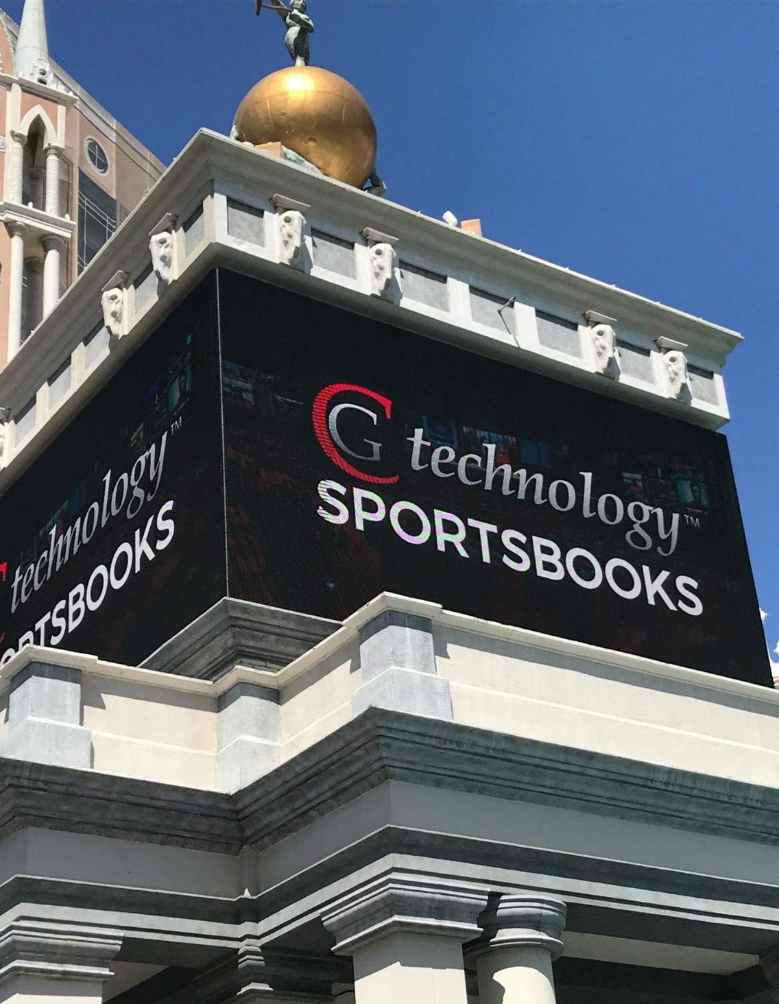 CG Technology Sportsbooks, at the Venetian