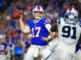 Rookie quarterback Josh Allen continues to impress his coaches, and may be in line for starting job. (Image: Buffalo News)