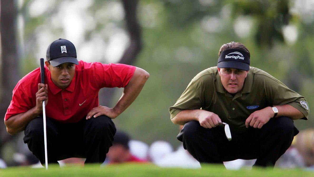 Tiger Woods, Phil Mickelson