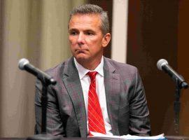Ohio State coach Urban Meyer listens to the results of an investigation that led to his three-game suspension. (Image: USA Today Sports)