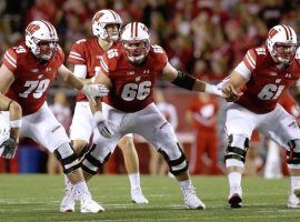 All five of Wisconsin’s offensive linemen return to give the run game a big boost. (Image: Milwaukee Journal-Sentinel)