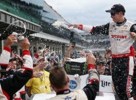 Brad Keselowski won the Brickyard 400 at Indianapolis Motor Speedway to claim his second consecutive victory and close out the 2018 NASCAR regular season. (Image: Getty)