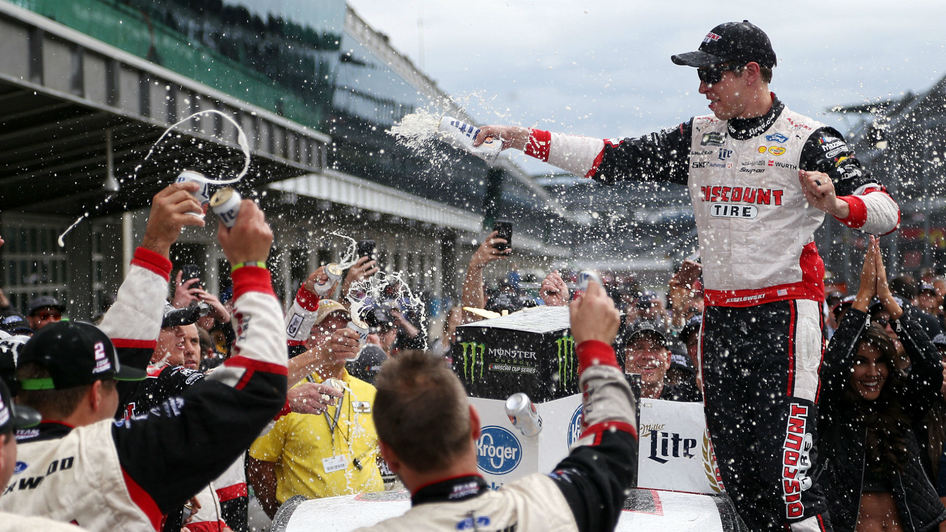 Brad Keselowski Brickyard 400