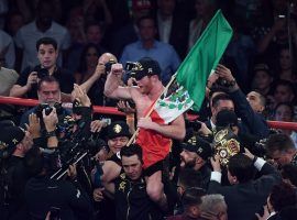 Canelo Alvarez scored a majority decision victory over Gennady Golovkin to become the unified middleweight world champion on Saturday night. (Image: Ethan Miller/Getty)