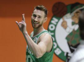 Gordon Hayward says that he is “basically 100 percent” and ready to go for the Boston Celtics this season after missing all of last year with an ankle injury. (Image: AP)