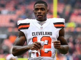 Josh Gordon was traded to the New England Patriots on Monday, ending a six-year stint with the Cleveland Browns. (Image: Diamond/Getty)