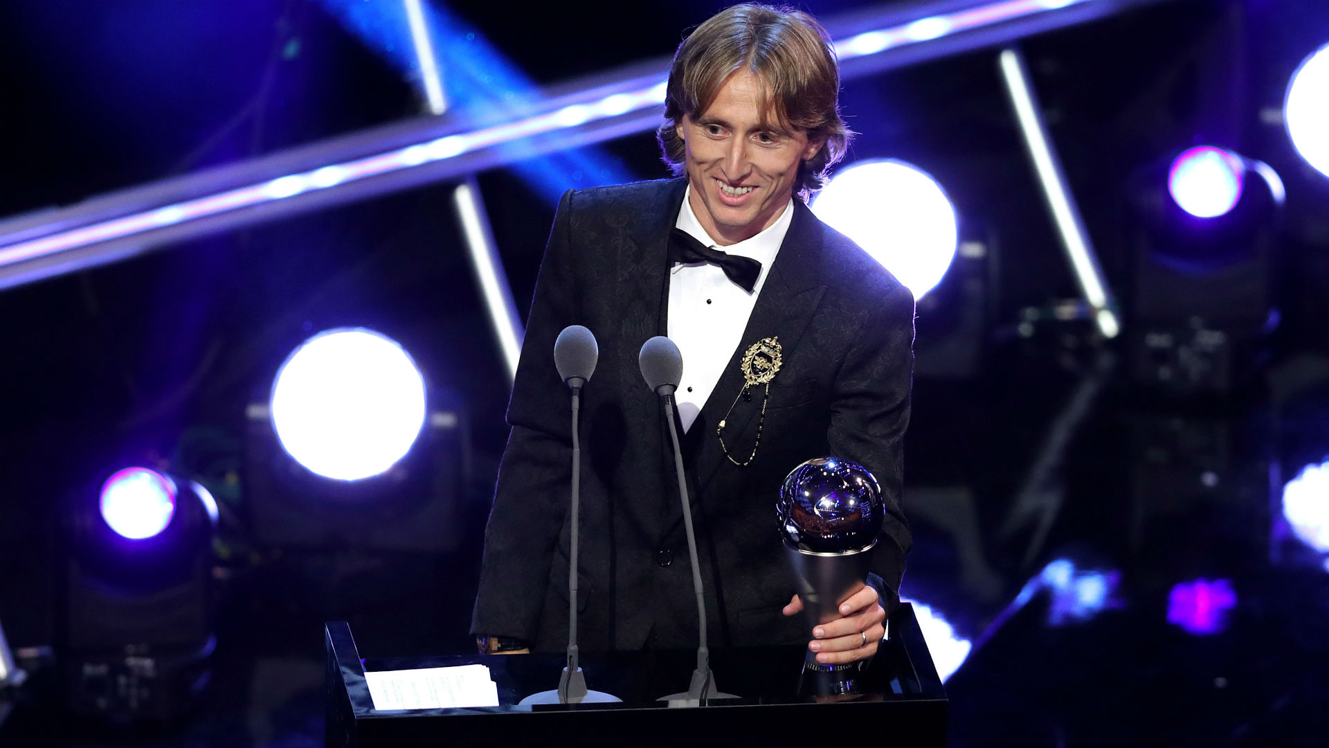 Luka Modric FIFA award