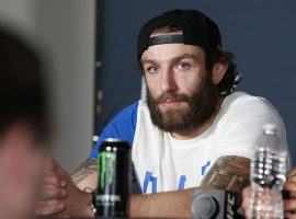 Michael Chiesa is filing a civil lawsuit against Conor McGregor and the Barclays Center, alleging that he suffered damages due to McGregor’s attack on a bus before UFC 223. (Image: Esther Lin/MMA Fighting)