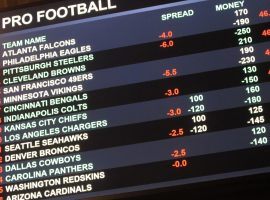 A report from Nielsen suggests that the NFL could make billions annually if legal sports betting spreads across the United States. (Image: Wayne Parry/AP)