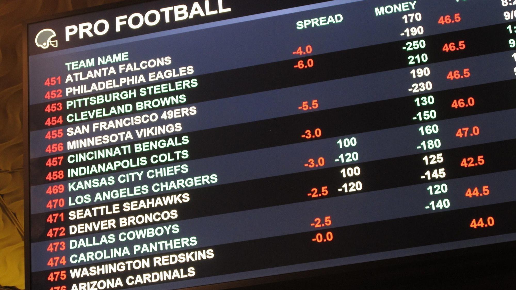 Nielsen NFL sports betting