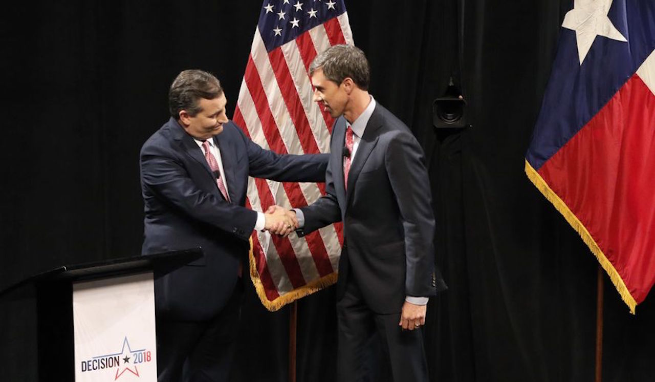 Ted Cruz, Beto O'Rourke