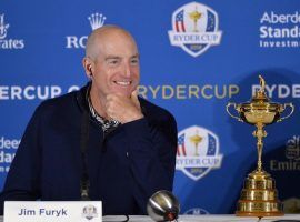 US Ryder Cup captain Jim Furyk has a strong team, but also knows they last one away from the US in 1993. (Image: Getty)