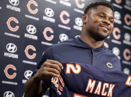 Khalil Mack was traded by Oakland to Chicago, and is now the highest paid defensive player. (Image: Chicago Tribune)