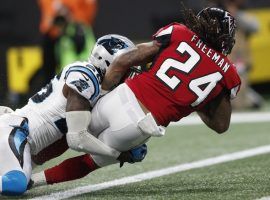 The Falcons take on the Panthers this weekend as 6-point favorites at home. (Photo: John Bazemore/AP)