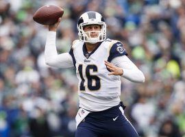 Quarterback Jared Goff is off to an amazing season start, and will be at home against the struggling Vikings to see if he can again put up big numbers. (Image: NFL.com)