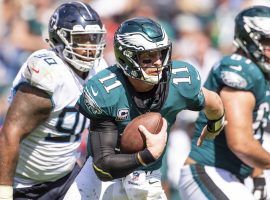 Pennsylvania sports bettors could be placing legal bets on Carson Wentz (11) and the Eagles as early as November. (Image: Ronald C. Modra/Sports Imagery/Getty)