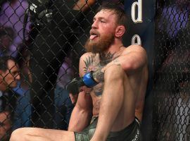 Conor McGregor posted analysis of his UFC lightweight title fight against Khabib Nurmagomedov, saying he lost the battle “fair and square.” (Image: Getty)