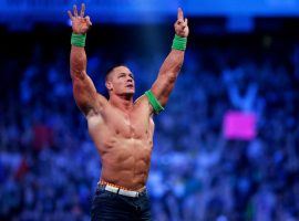 The WWE may be going ahead with its Crown Jewel show in Saudi Arabia, but wrestler John Cena won’t be taking part in the event. (Image: Jonathan Bachman/AP)