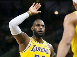 With 35 points against the Spurs, LeBron James from the LA Lakers becomes the NBA’s sixth-best scorer. (Image: John Glaser/USA Today)