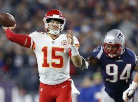 Kansas City’s Patrick Mahomes is leading the NFL’s top passing attack (Image: Greg M. Cooper/USA Today)