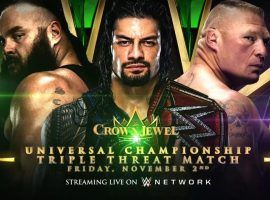 WWE appears to be on course to hold its Crown Jewel pay-per-view event in Saudi Arabia, though the company says it is “monitoring the situation.” (Image: WWE)