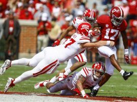 Louisiana Lafayette was unable to stop the No. 1 Alabama Crimson Tide, losing 56-14. (Image: AP)