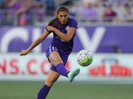 Alex Morgan is one of the top scorers on the US Women’s Team as the team readies for next summer’s World Cup. (Image: Getty)