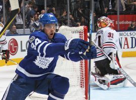 Toronto Maple Leafs forward Auston Matthews has gotten off to a hot start, scoring 10 goals and six assists in eight games. (Image: Getty)